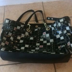 Betsy Johnson Crossword purse